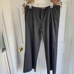 GAP LadiesWide Leg Black Classic Trousers Excellent Condition Sz 12 R